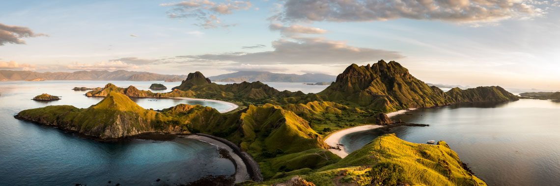 Beautiful islands throughout Indonesia